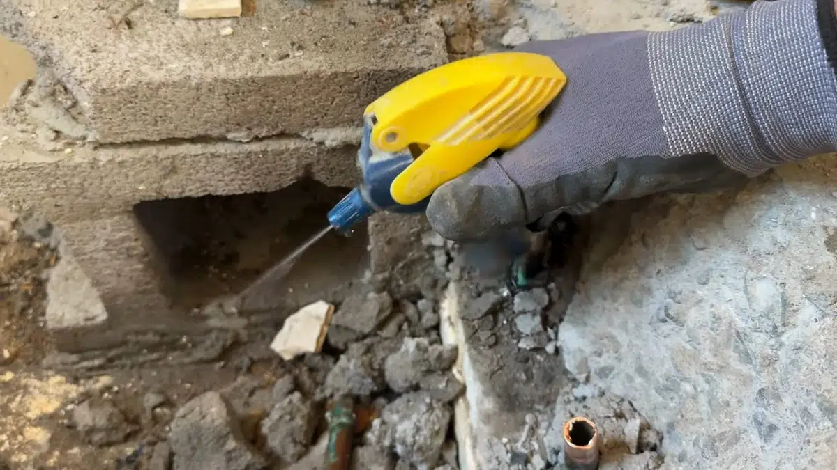 Bathroom remodel plumbing work with walls and fixtures exposed for Plumbing Near John Anson Ford Park, Bellflower CA