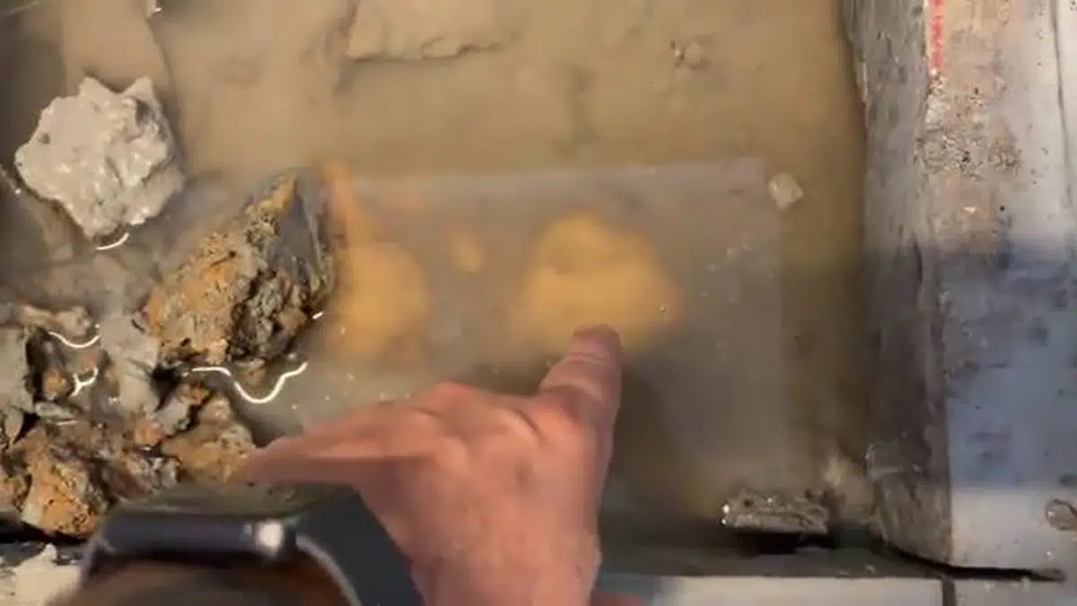 Exposed damaged pipe area from a burst pipe repair for 24/7 Emergency Plumber in Bellflower, CA